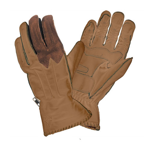 By City Winter Skin gloves - musterd/brown