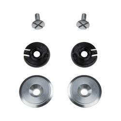 Roadster helm hardware kit - zilver