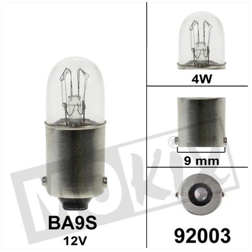 Osram Bulb BA9S 12 Volt 4W