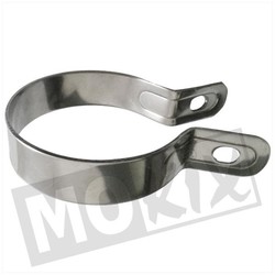 Uitlaatklem Universeel Rond 64mm RVS