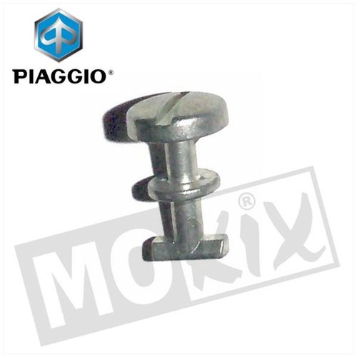 Piaggio Side cap bolt short 23.5mm Vespa Ciao (1)