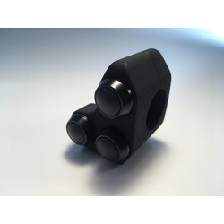 Interrupteur «Triple» TV3D imprimé en 3D 22 mm