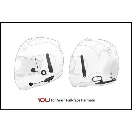 Sena 10U BT-headset, Arai volledig gezicht