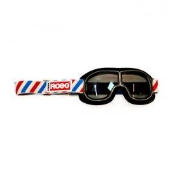 JETTSON HELIX GOGGLE SCHWARZ MIT GESTREIFTEM BAND