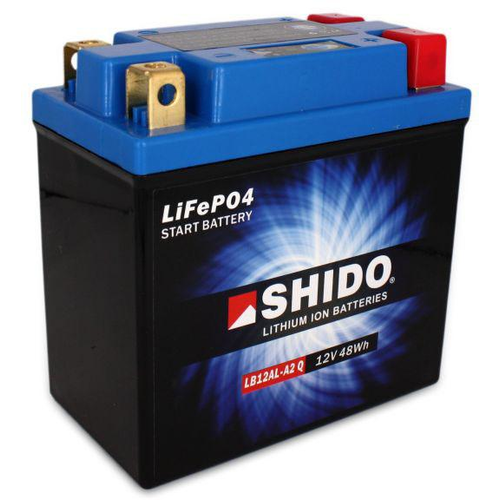 Shido Batterie LB12AL-A2 Lithium Ion 4 bornes