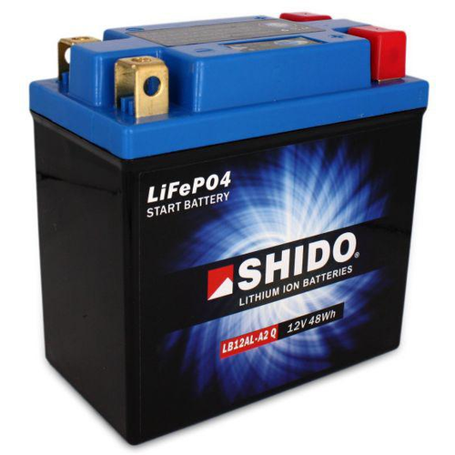 Shido LB12AL-A2 Lithium-Ionen-Akku mit 4 Anschlüssen