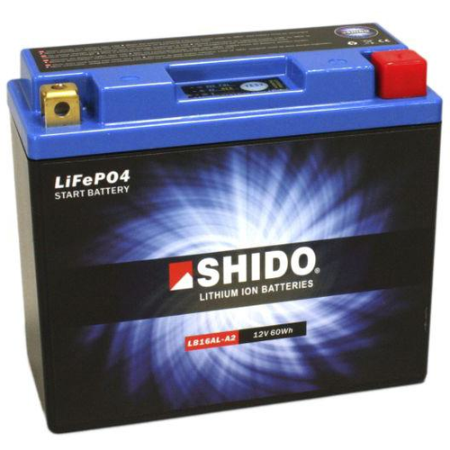 Shido LB16AL-A2 Lithium Ion Accu