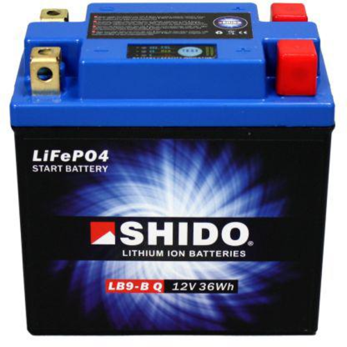 Shido Batterie au lithium-ion LB9-B Q