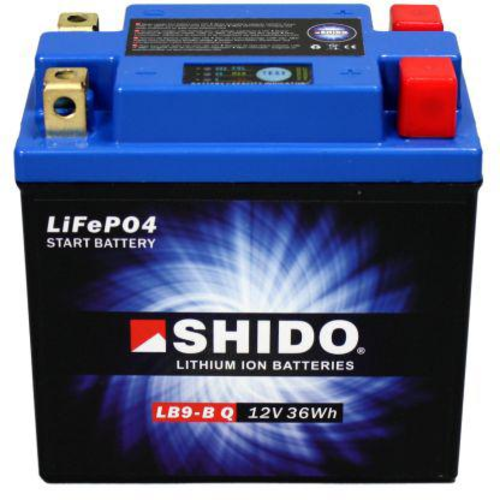 Shido LB9-B Q Lithium Ion Accu