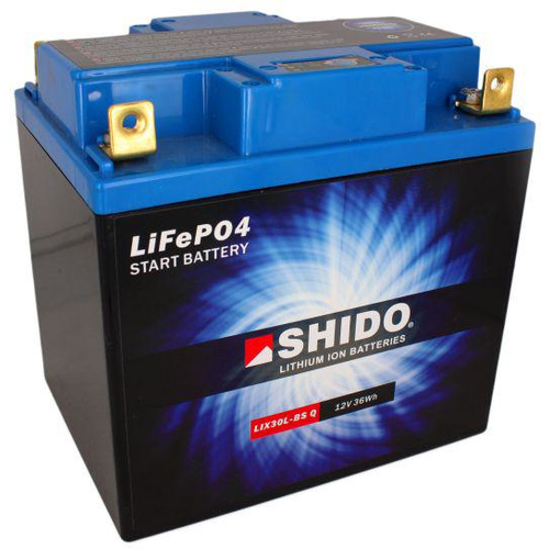 Shido LIX30L-BS Lithium Ion 4 terminals Battery