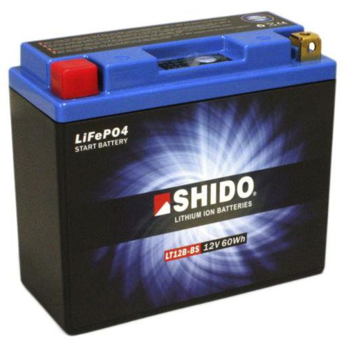 Shido LT12B-BS Lithium Ion Accu