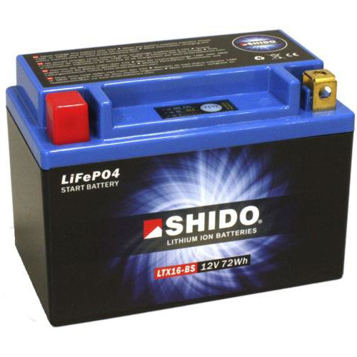 Shido LTX16-BS Lithium Ion Accu