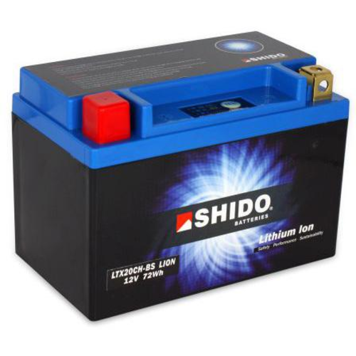 Shido LTX20CH-BS Lithium Ion Accu