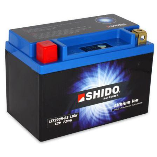 Shido LTX20CH-BS Lithium Ion Battery