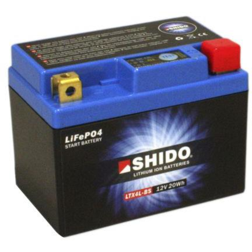 Shido LTX4L-BS Lithium Ion Battery