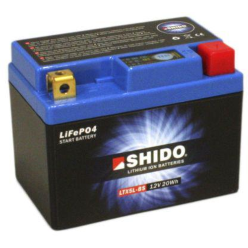 Shido Batterie au lithium-ion LTX5L-BS
