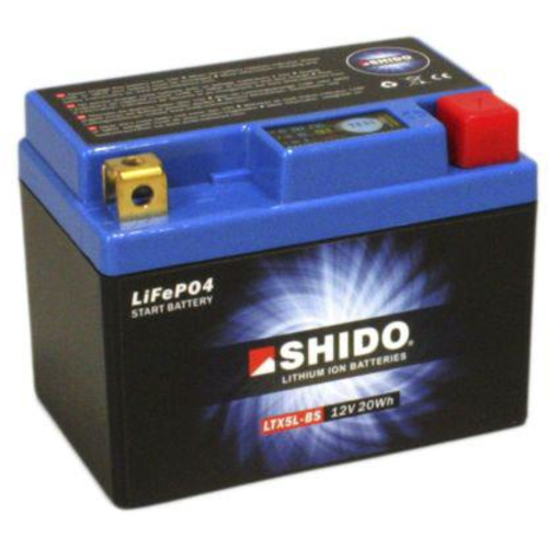 Shido LTX5L-BS Lithium Ion Accu