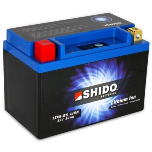 Shido LTX9-BS Lithium Ion Accu