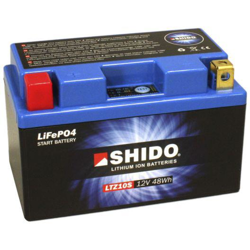 Shido LTZ10S Lithium Ion Accu