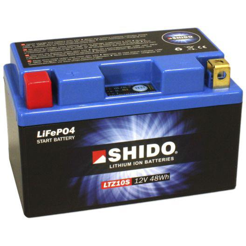 Shido LTZ10S Lithium Ion Battery
