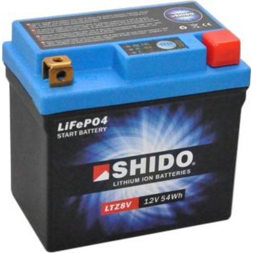 Shido LTZ8V Lithium Ion Accu