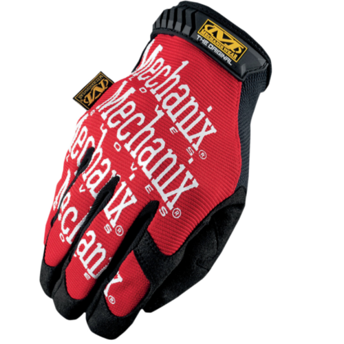 Mechanix Gants de travail Rouge/Blanc