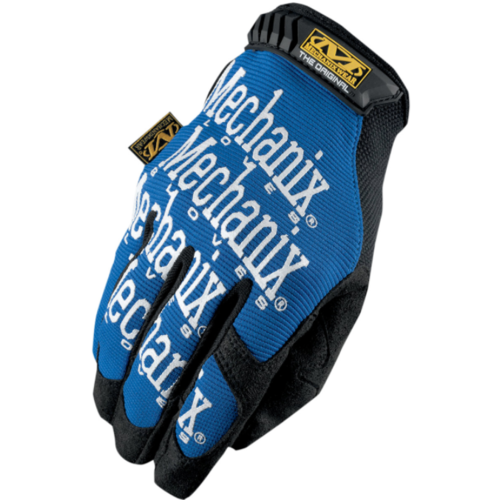 Mechanix Gants de Travail Bleu/Blanc