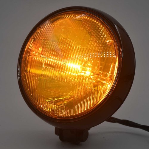 5,75 Bottom Mount Retro lamp Gelb Brixton