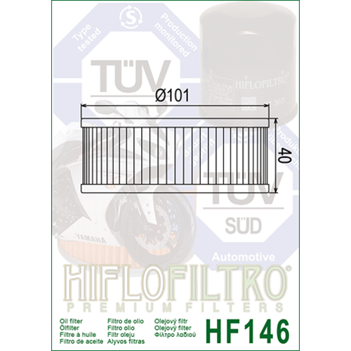 Hiflo Ölfilter HF146