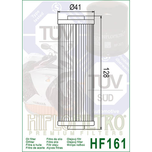 Hiflo Filtre à huile HF161