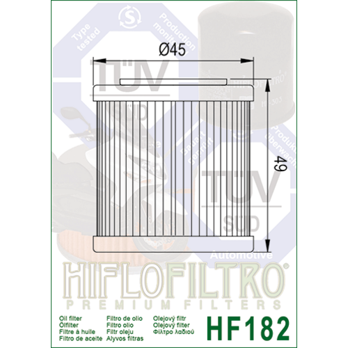 Hiflo Ölfilter HF182