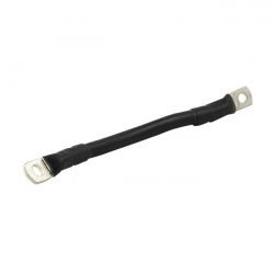 Universal battery cable 9" long, black
