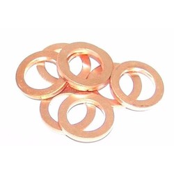 Copper Washer pour conduites de frein en inox