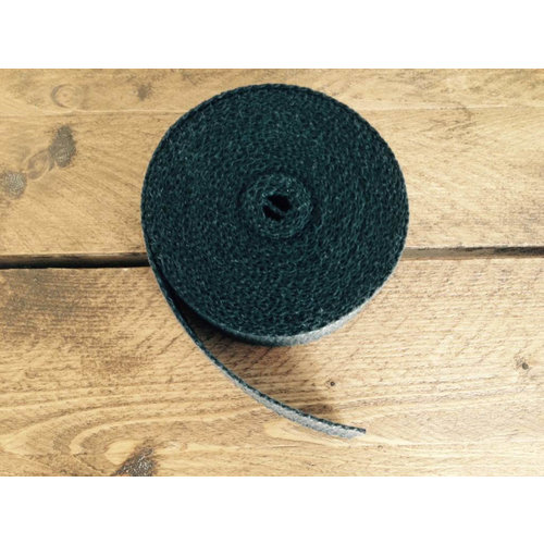 MCU 10M x 5CM Zwarte Uitlaat Wrap