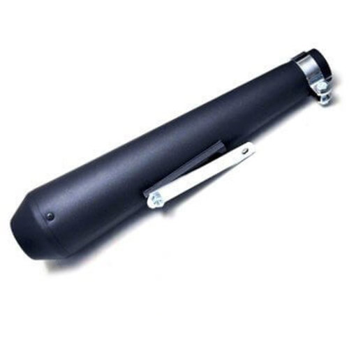 Emgo Megaton Zwarte Stalen Universele Demper - Variabel 38-44.5mm, 435mm Lengte