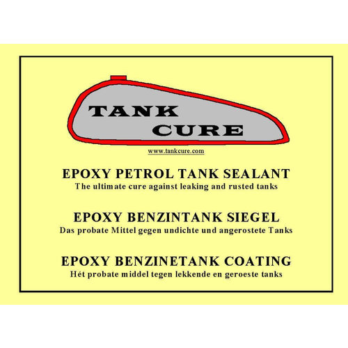 Tank Cure Brandstoftankbehandelingsset (roest / reiniger / sealer)