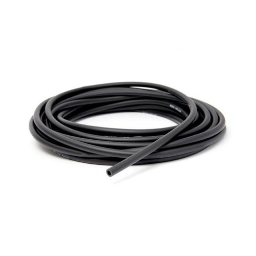 Emgo 100 cm Zwarte Rubber Brandstofslang met 6 mm (1/4") Binnendiameter en 11 mm Buitendiameter