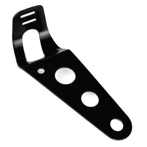 Emgo Cafe Racer Retro Zwarte Koplampbeugels (Vorkoren) voor 30-38 mm Voorvorken