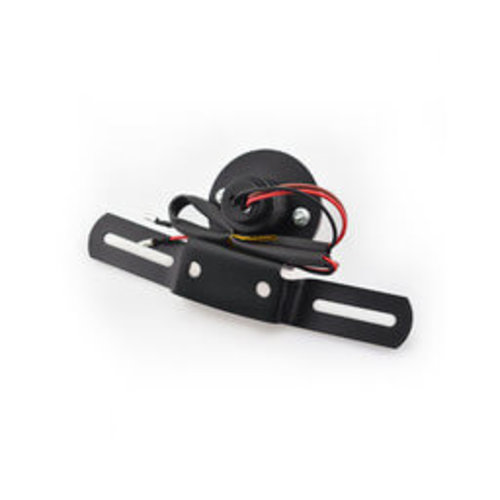 Cafe Tail Light with Plate Holder