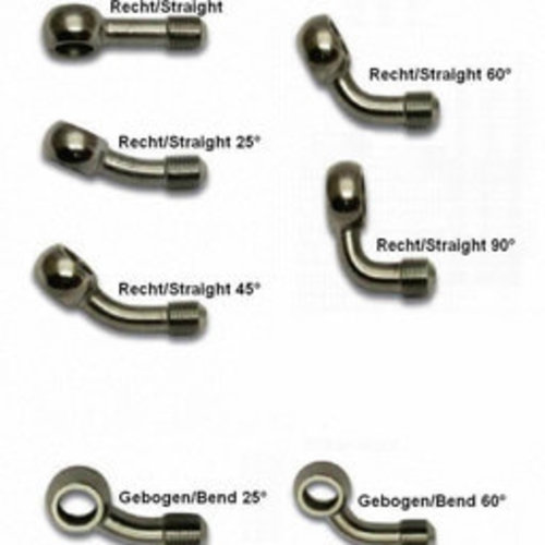 Fittings / Banjo's für rostfreie Bremsleitungen