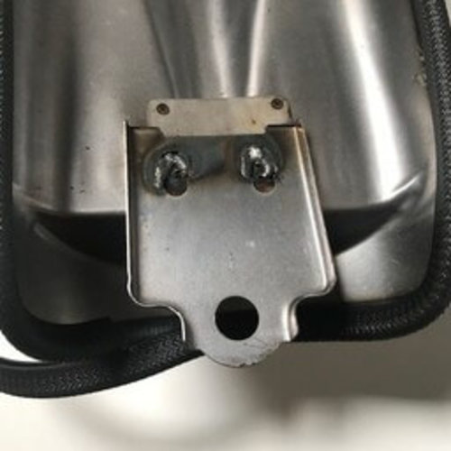 2 Meter Rubber Randbeschermer Zwart 9,5 mm x 1-2 mm