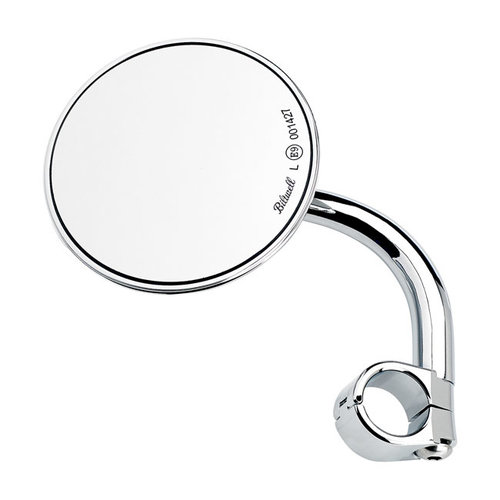 Biltwell Utility Round Mirror Short Stem Ece Approved (Choose Variant)