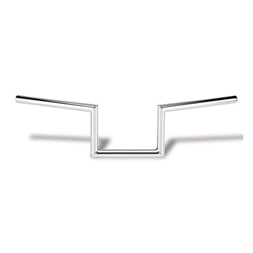 Biltwell Guidon Zed Chrome Tuv Approuvé-22 MM-(7/8")-Chrome