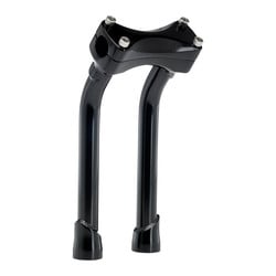 Biltwell Murdock Pullback Risers "10"-Tuv Approved-Black