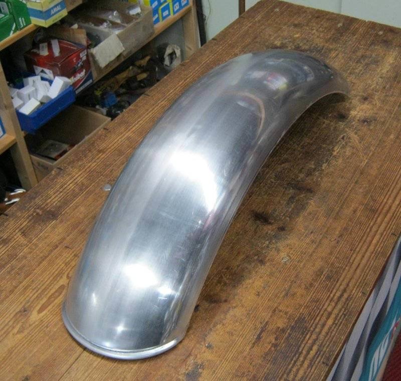 Chop It Steel Rear Fender 140mm Wide For 18-Inch Tires – Cafe Racer, Scrambler, Bobber, Chopper