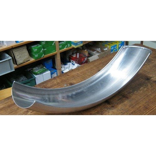 Kort Breed 140mm Spatbord Aluminium