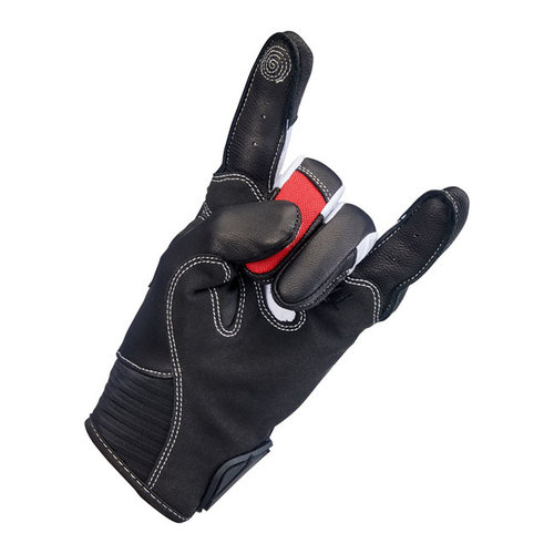 Biltwell Bridgeport Gloves – Red/Black