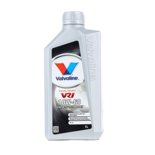 Valvoline 10W60 VR1 Racing 4T Olie 1ltr