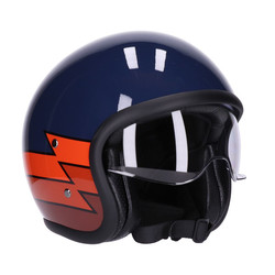 Sundown Helmet Lightning | Blu Marino Lucido