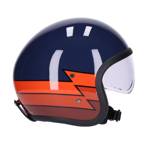 Roeg Sundown Helmet Lightning | Blu Marino Lucido